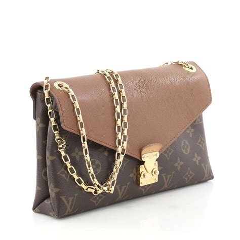 lv bag with gold chain|louis vuitton chain shoulder bag.